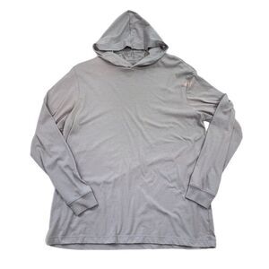 SOFT SERVE Hoodie Women M Gray Pullover Softest Clothing Ever Pockets FLAW